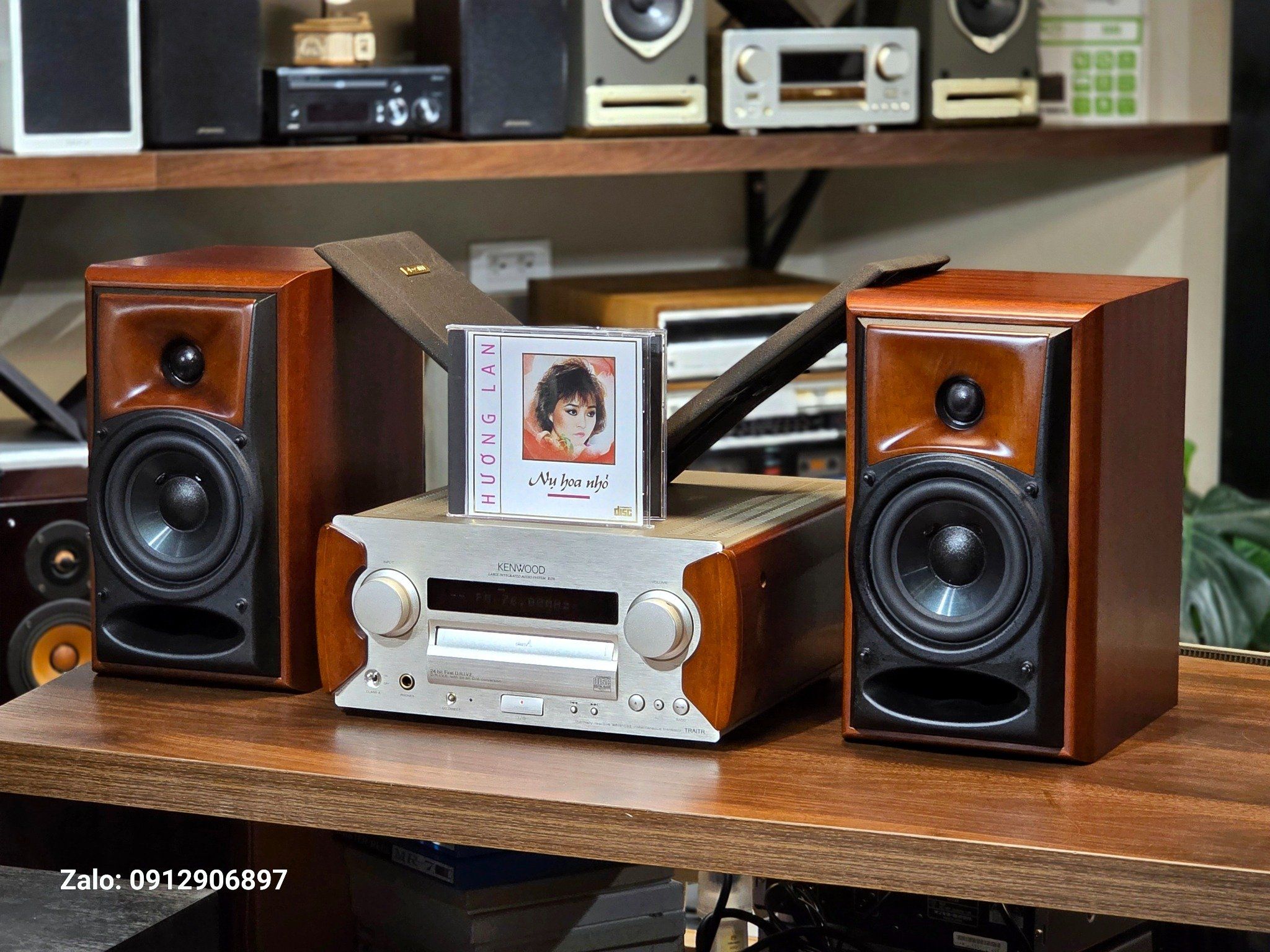 DÀN MINI: KENWOOD K270 XỨNG TẦM ĐẲNG CẤP