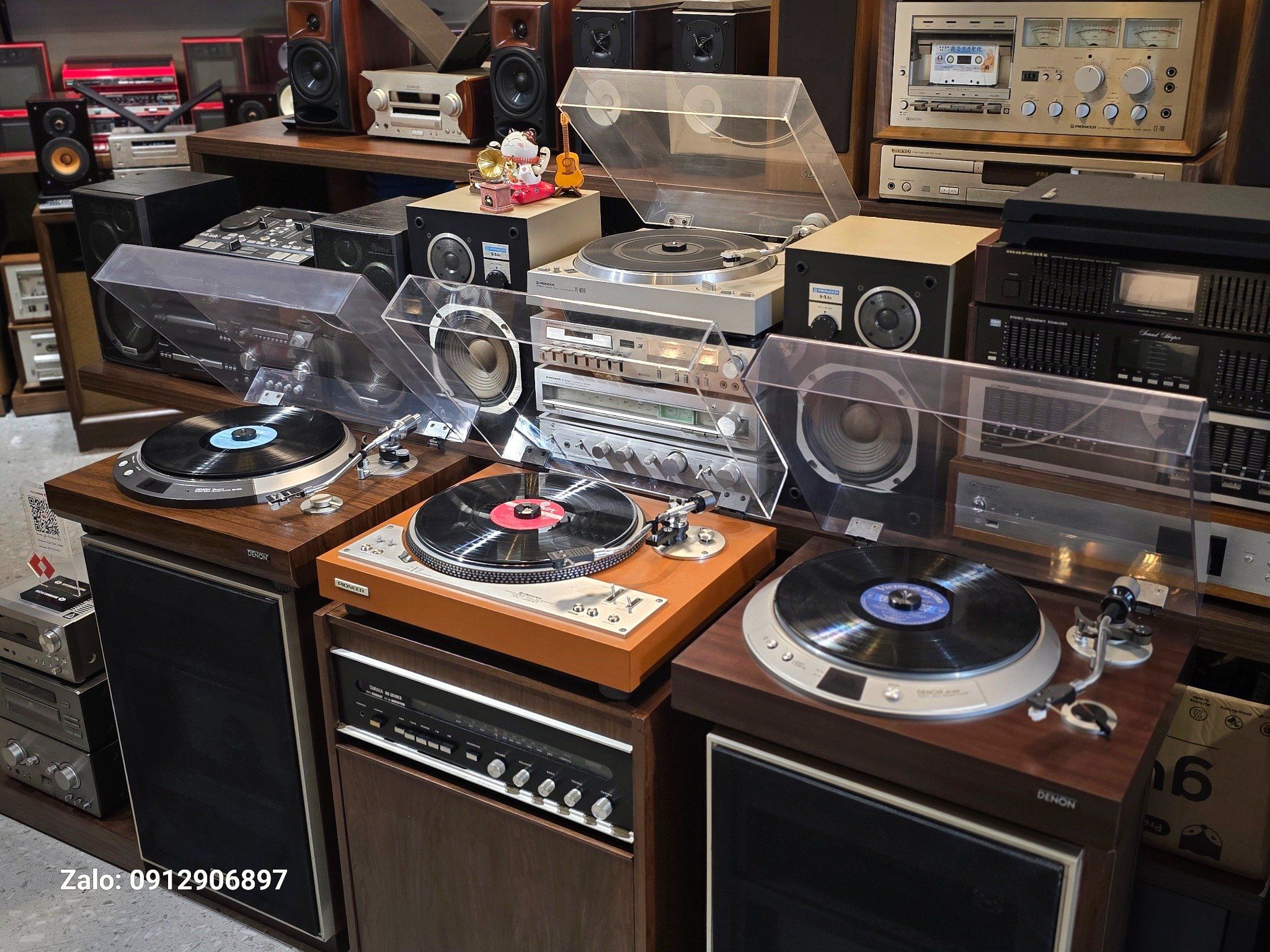 MÂM THAN NHẬT: DENON DP 1200, DP 50L VÀ PIONEER PL A500