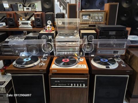  MÂM THAN NHẬT: DENON DP 1200, DP 50L VÀ PIONEER PL A500 