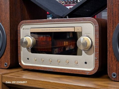  DÀN MINI: SANSUI SMC 300BT AMPLI BÓNG ĐÈN CHƠI ACOUSTIC CỰC PHÊ 