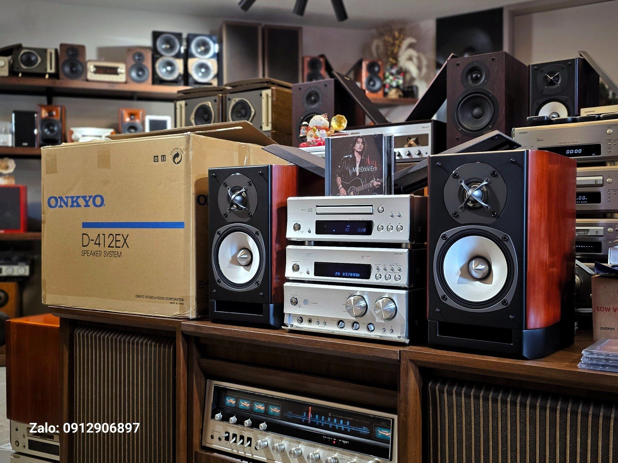 TRÙM CUỐI DÀN TRUNG: ONKYO 933 XỨNG TẦM ĐẲNG CẤP