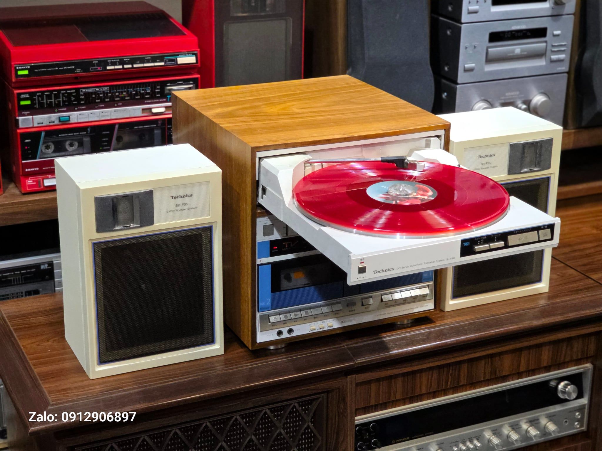 DÀN MÂM THAN: TECHNICS SL F1C TRẮNG NGỌC TRINH