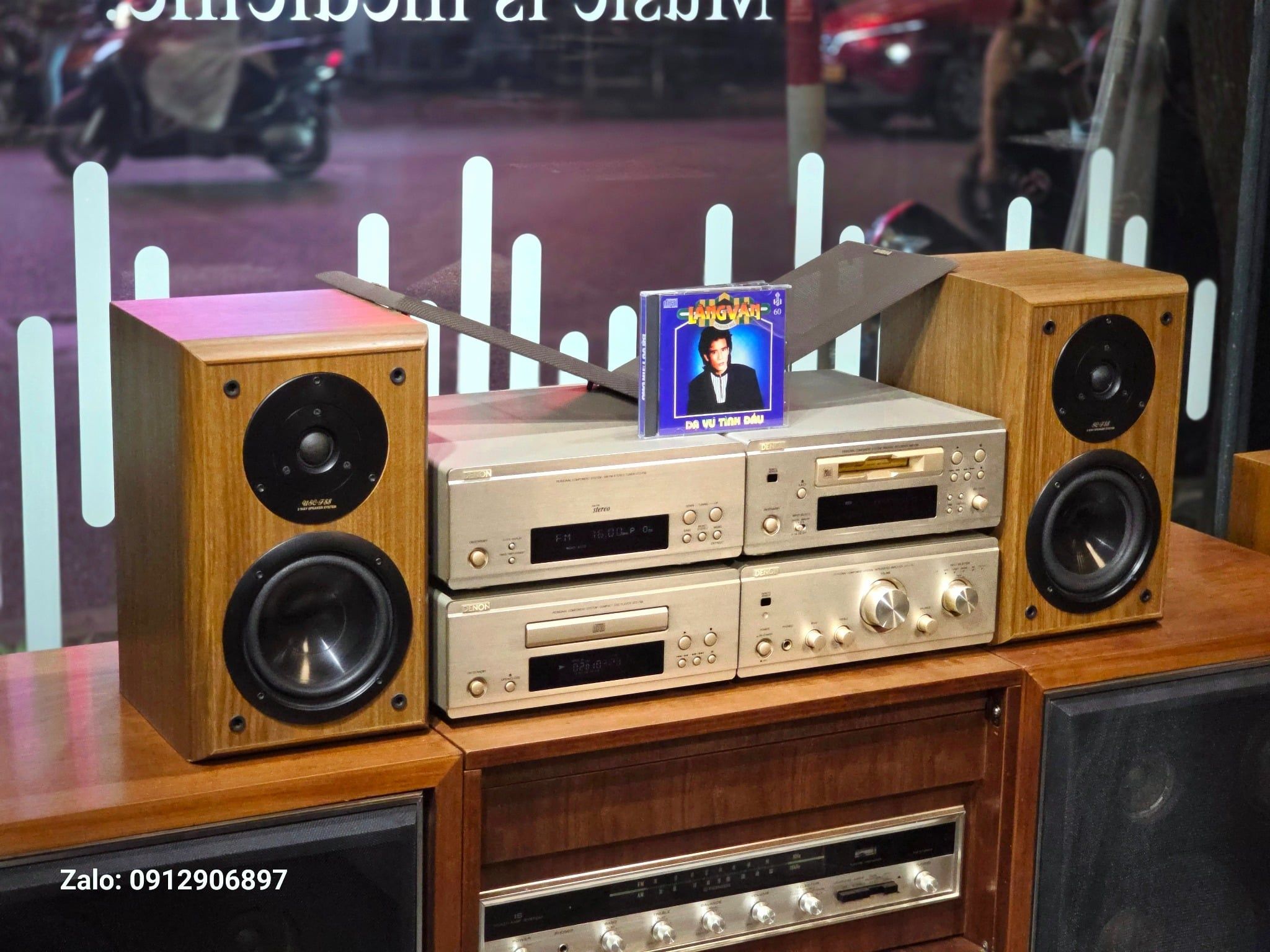 DÀN TRUNG: DENON F88 