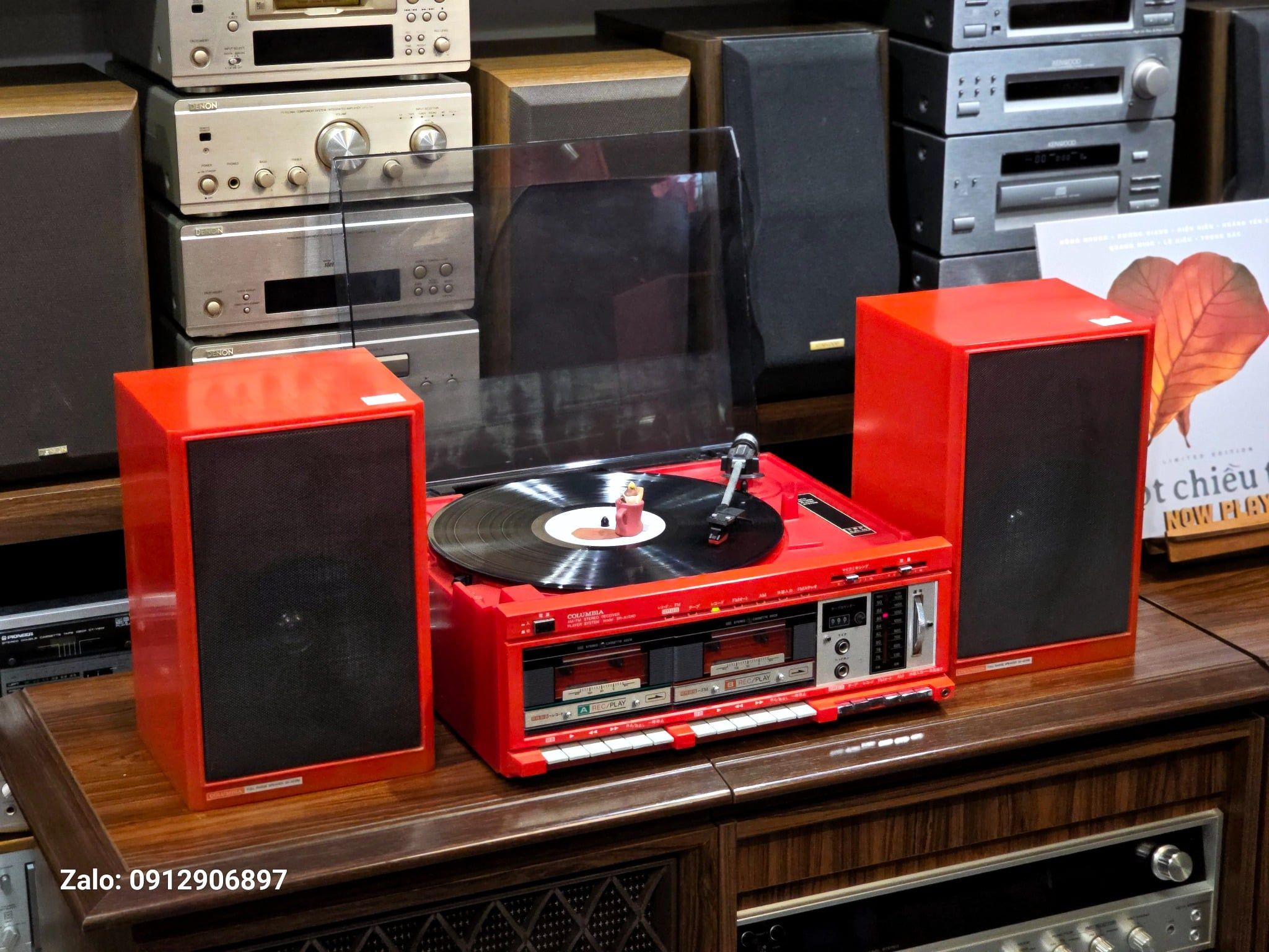 DÀN MÂM THAN: COLUMBIA SR K10RD ĐỎ RỰC RỠ ĐÓN NĂM MỚI