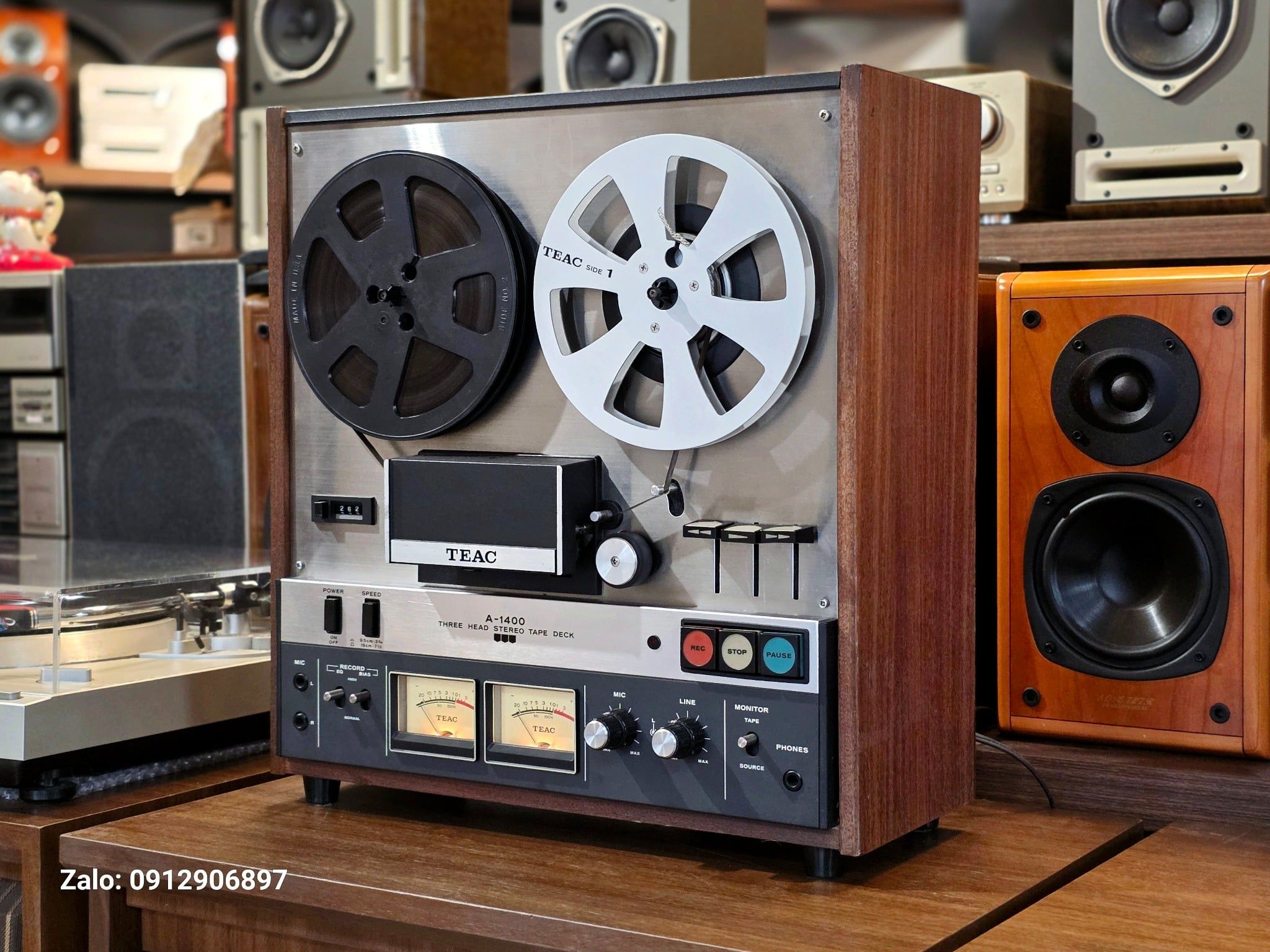 ĐẦU BĂNG CỐI NHẬT: TEAC A1400 CHƠI BĂNG 7