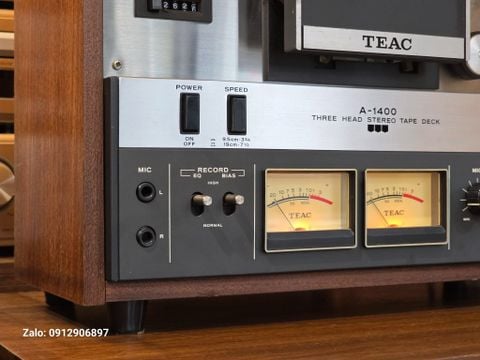  ĐẦU BĂNG CỐI NHẬT: TEAC A1400 CHƠI BĂNG 7 