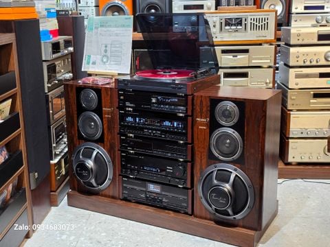  DÀN ĐẠI: SANYO N7 PRESENCE LOA BASS ÚP NGƯỢC 