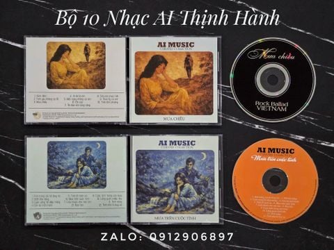  TRỌN BỘ 10 CD NHẠC AI MUSIC MỚI PHÁT HÀNH 