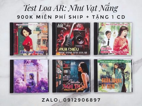  COMBO 6 ĐĨA TEST LOA 