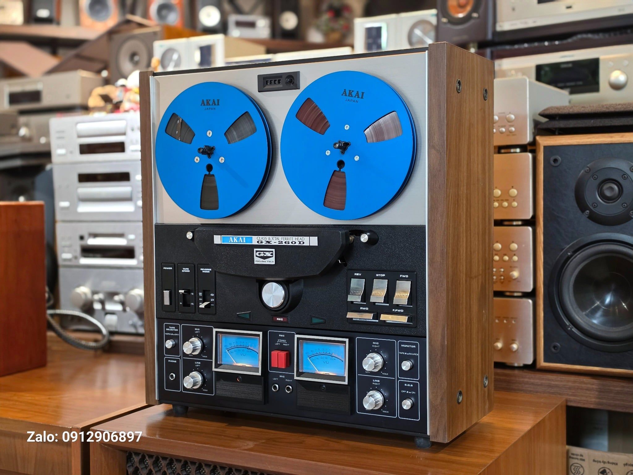 ĐẦU BĂNG CỐI: AKAI GX 260D 