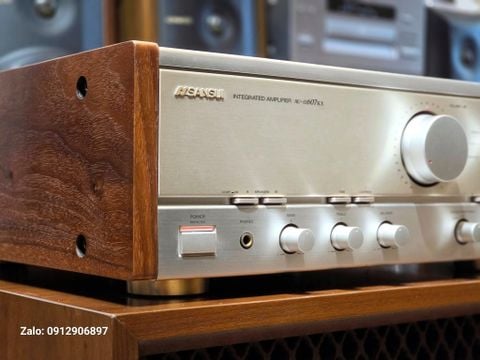  AMPLI NHẬT: SANSUI AU 607KX VÀNG CHANH SANG CHẢNH 