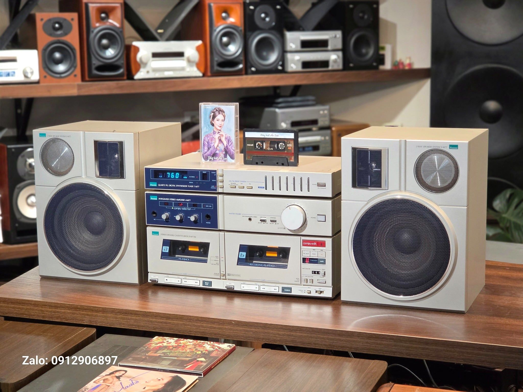 DÀN NHẬT: SANSUI M77 YÊU TỪ CÁI NHÌN ĐẦU TIÊN