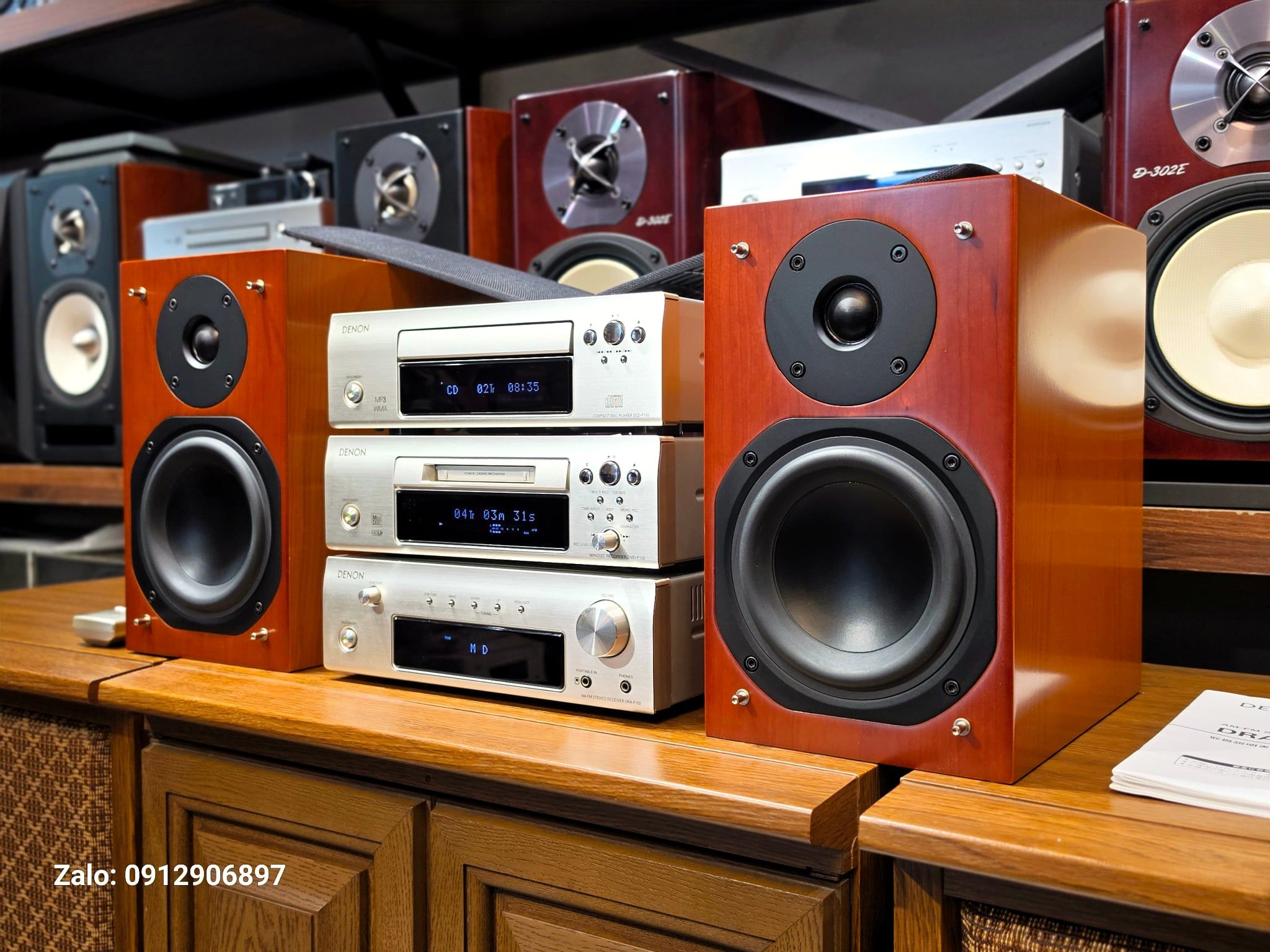 DÀN TRUNG: DENON F102 NGỌT NGÀO & TINH TẾ