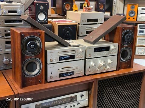  DÀN TRUNG: TEAC H500 LOA ĐỒNG TRỤC CỰC CHẤT 