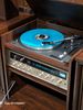 TỦ ĐÀI ĐĨA THAN KENWOOD TRIO ST 7VD