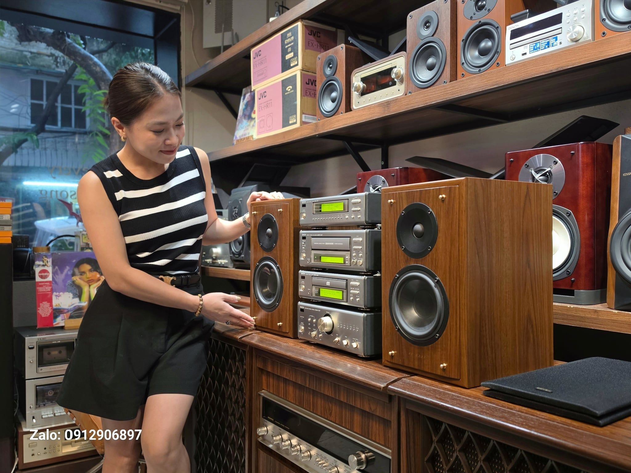 DÀN TRUNG: DENON 7.5E LOA SC E737 DÁNG ĐẸP TIẾNG CHẤT
