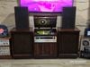 TỦ ĐÀI ĐĨA THAN: KENWOOD TRIO ST 6VD FULL 4 LOA TAY