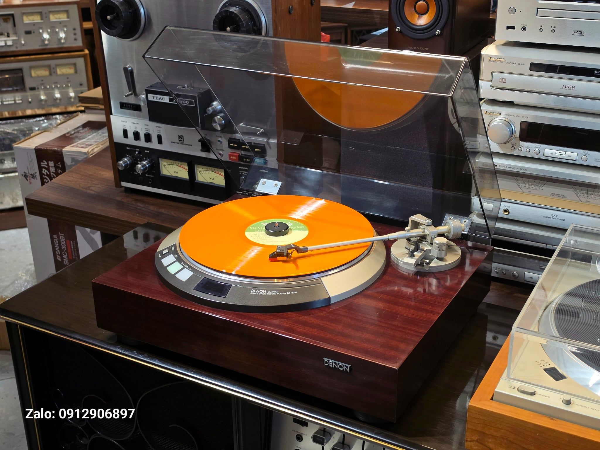 MÂM ĐĨA THAN: DENON DP 60M 
