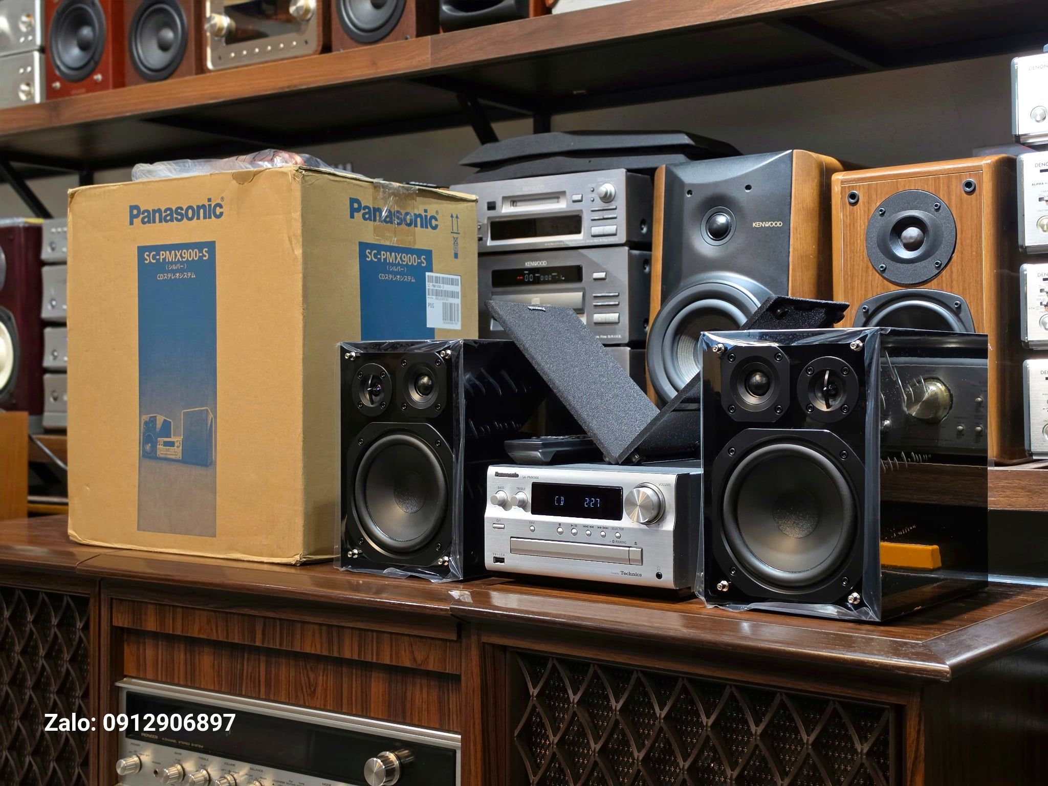 DÀN MINI NHẬT: PANASONIC PMX900 - TRÙM CUỐI CỦA HÃNG