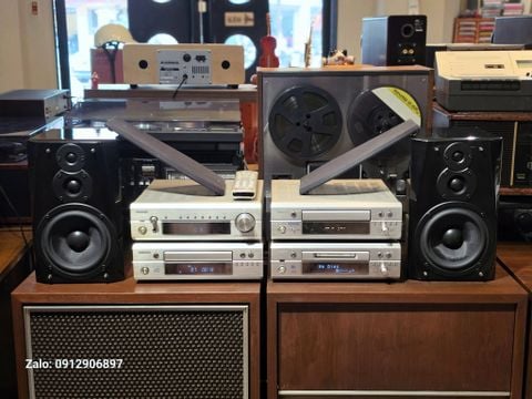  DÀN TRUNG: DENON ĐEN BÓNG TUYỆT ĐẸP 