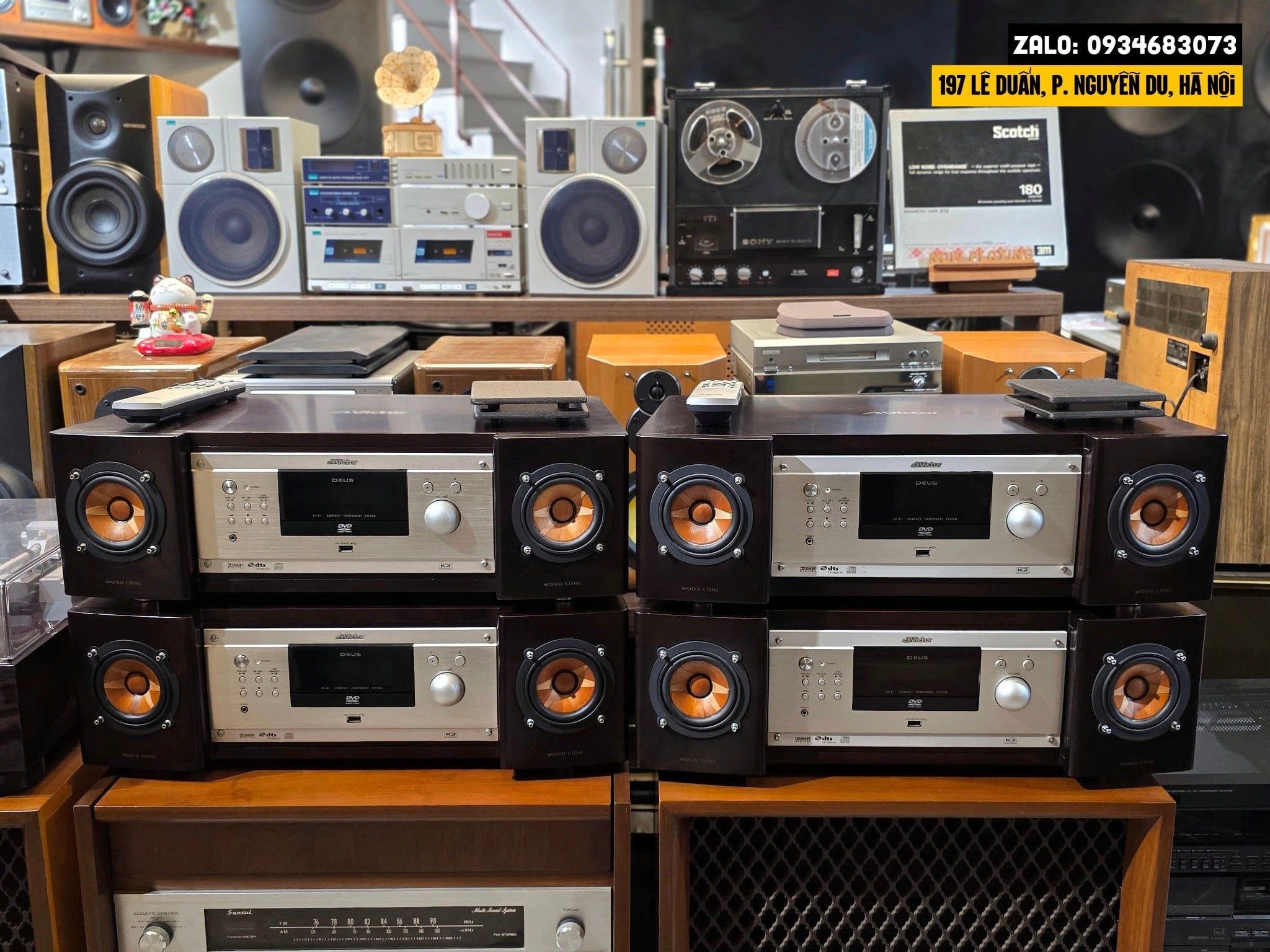 LOA MÀNG GỖ: VICTOR EX B1 - DÒNG BOOMBOX CAO CẤP ĐÁNG CHƠI