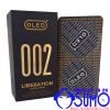 Bao cao su OleoLampo 002 Ultrathin siêu mỏng trơn chân thật hộp 10 chiếc