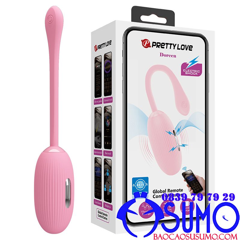 Lybaile pretty love Doreen cao cấp không dây điều khiển từ xa qua app chính hãng sạc pin 12 chế độ