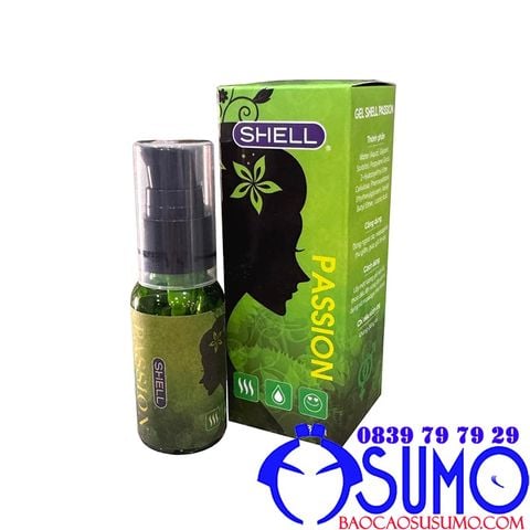 Gel boi tron tang khoai cam Shell Passion 30ml chinh hang se khit am dao