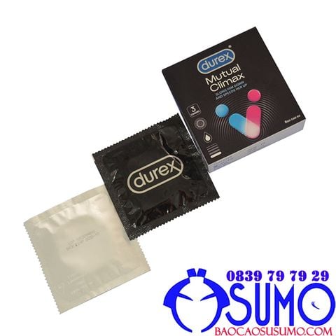 Bao cao su Durex Mutual Climax gan gai nham chinh hang keo dai thoi gian
