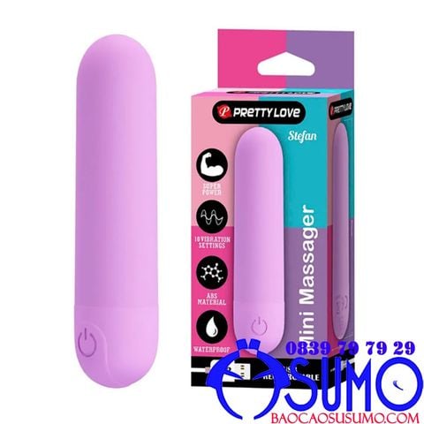 Trung rung mini Lybaile pretty love Stefan chinh hang 10 che do pin sac