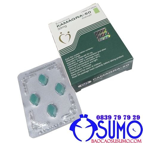 Thuoc Kamagra 50mg chinh hang an do ho tro cuong danh cho nam