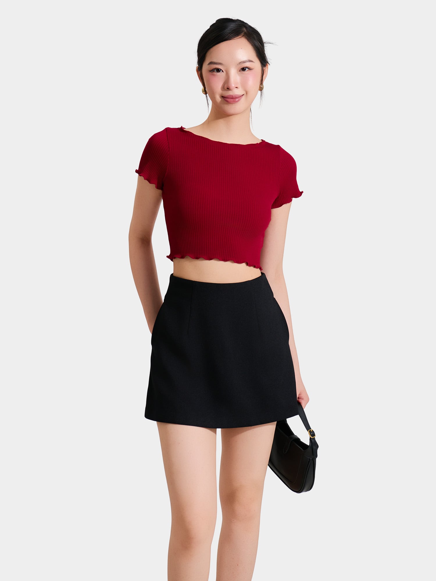 Váy skort cơ bản 2 túi