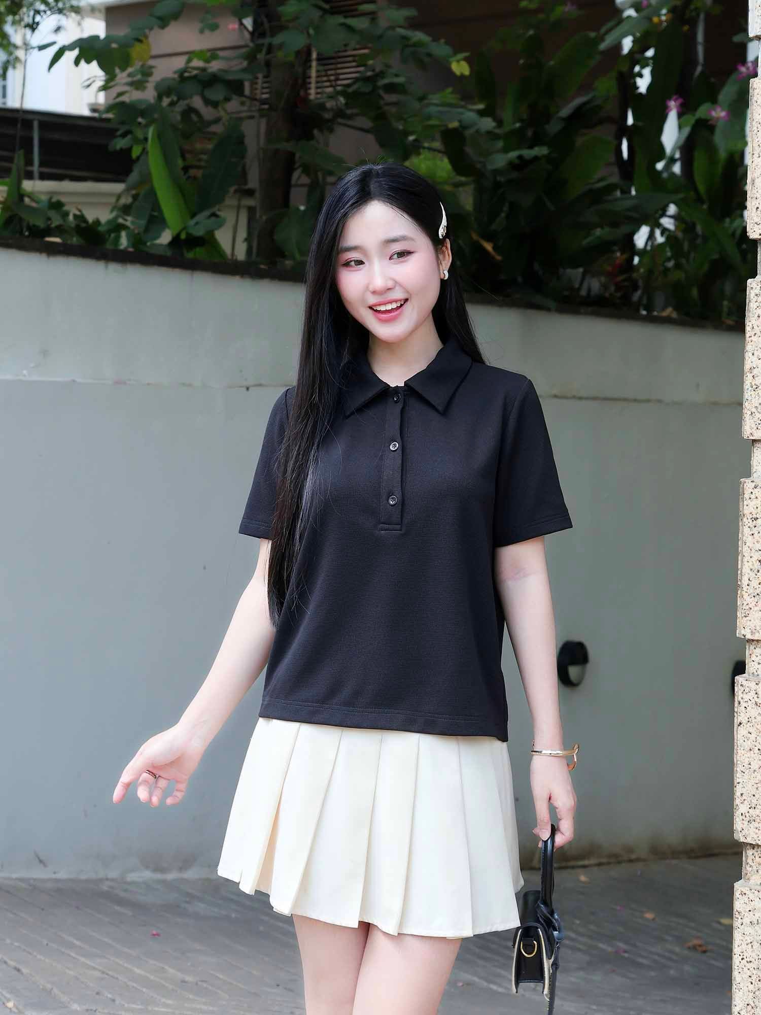  Áo thun polo dệt kim 
