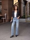  Áo cardigan cổ V dài tay 
