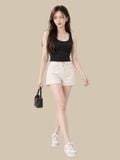  Áo tanktop basic cotton 4 chiều 