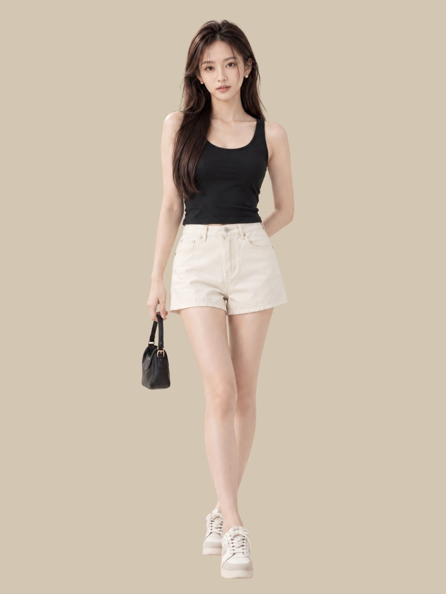  Áo tanktop basic cotton 4 chiều 