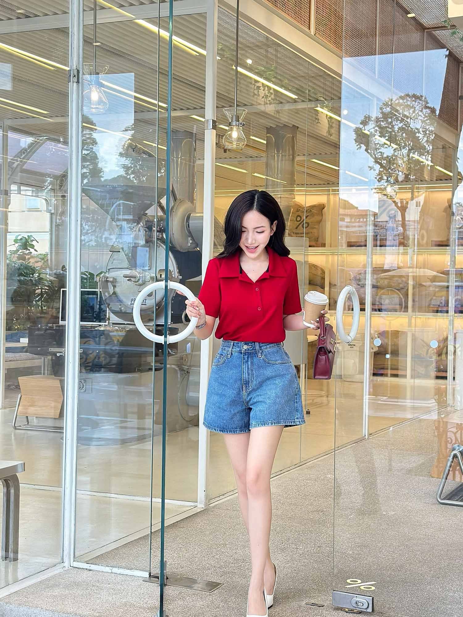  Áo thun polo dệt kim 