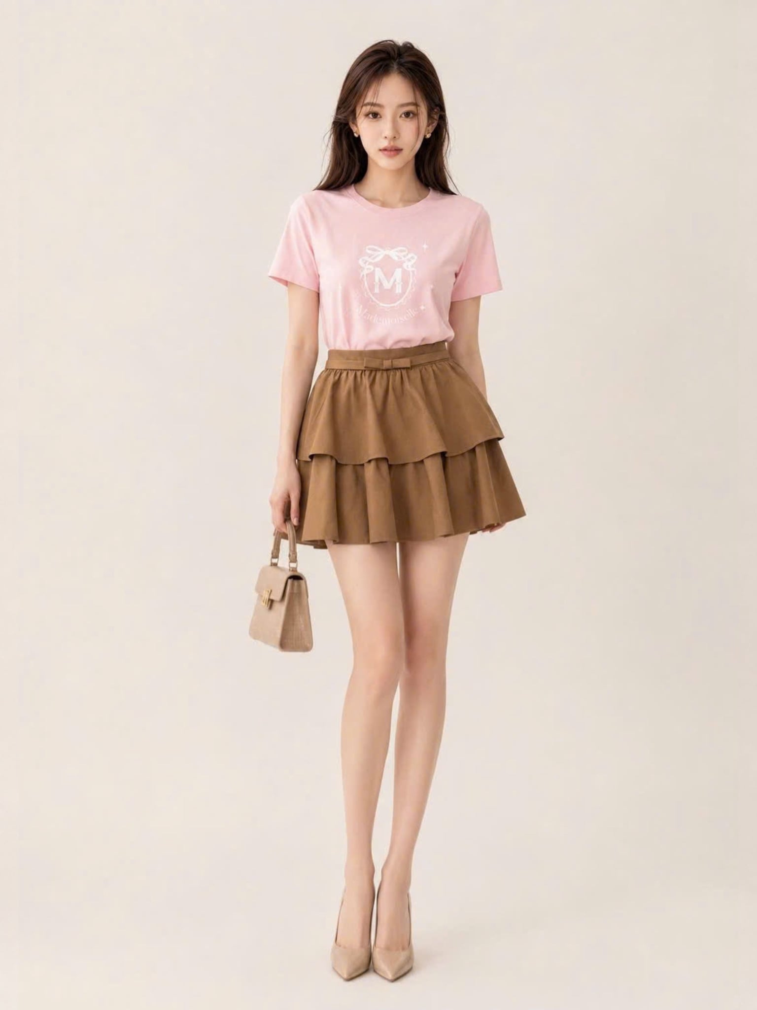Áo thun basic hình in cách điệu