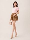  Áo thun basic hình in cách điệu 