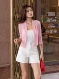  Áo cardigan cổ V dài tay 