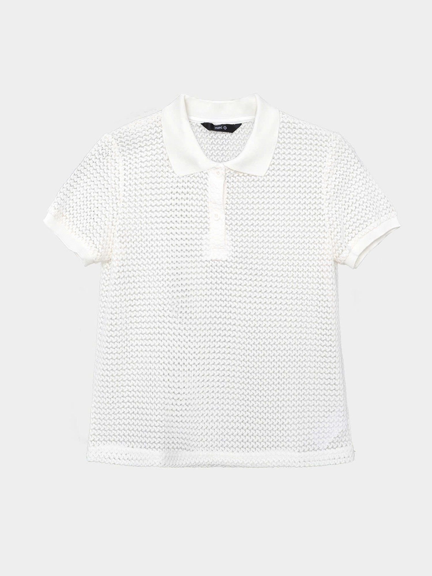  Áo thun polo dệt kim form cơ bản 