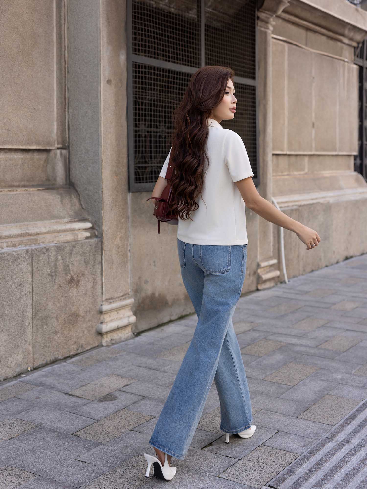 Áo thun polo dệt kim