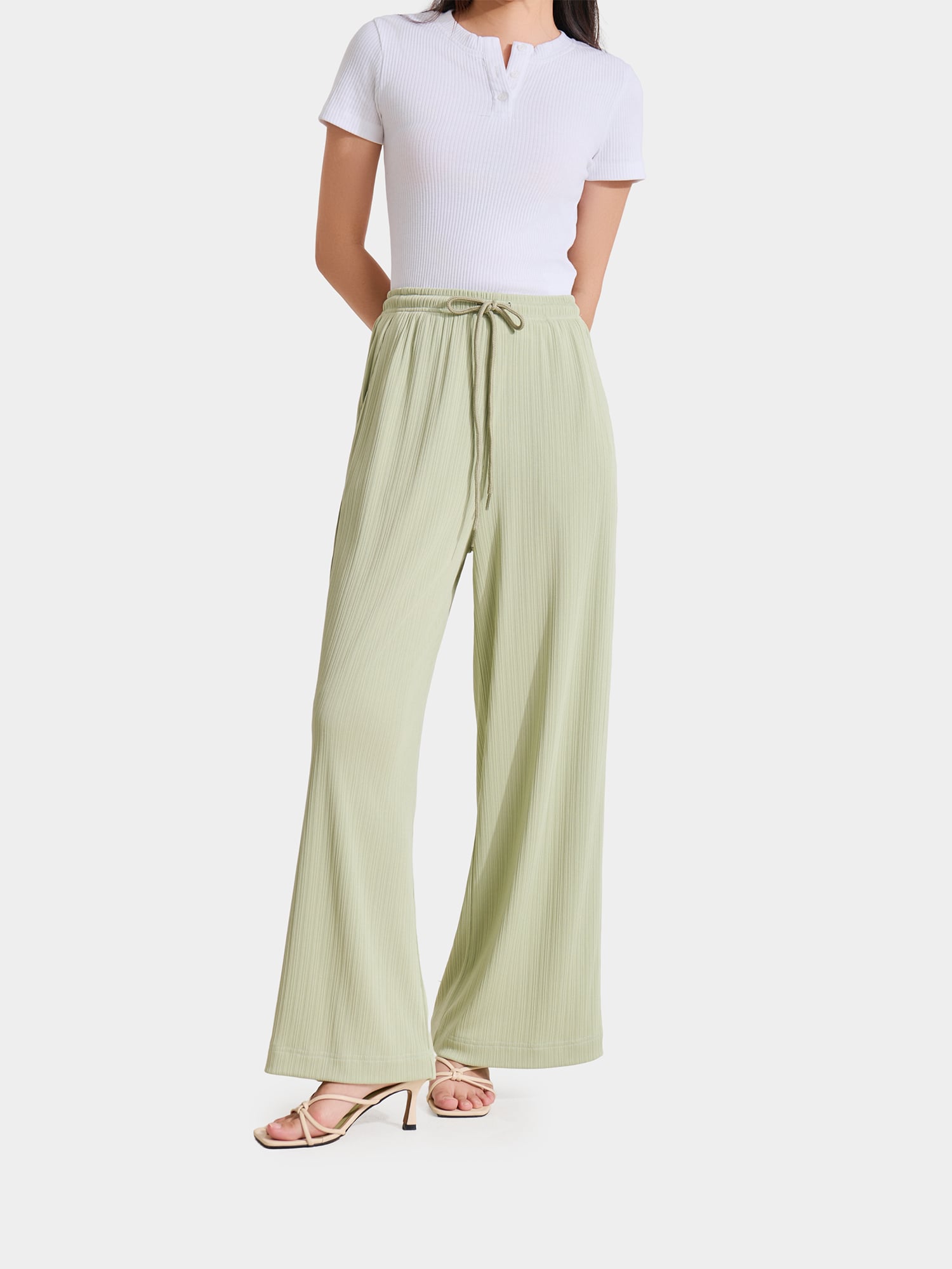 Quần thun dài ống suông