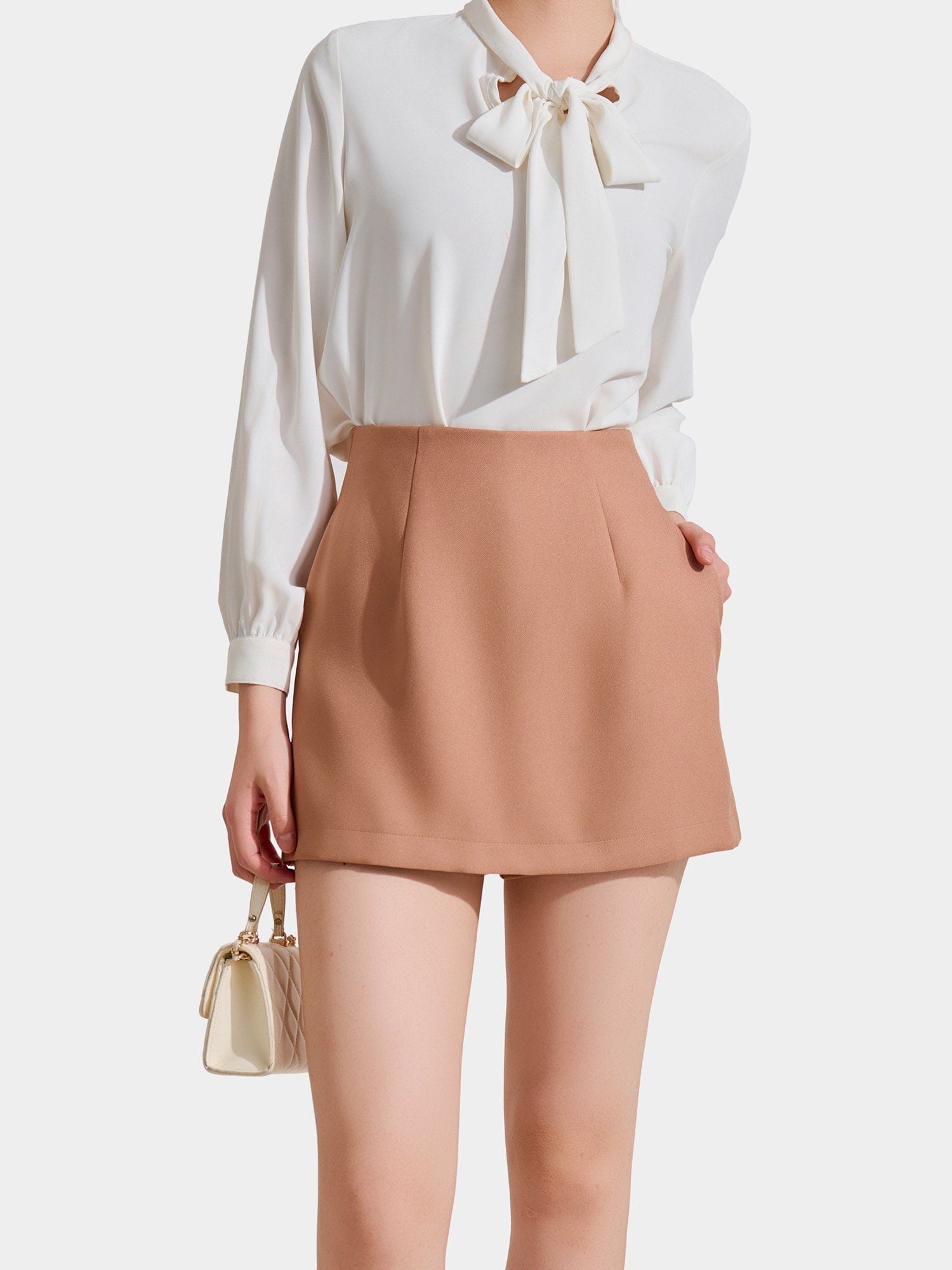  Váy skort cơ bản 2 túi 