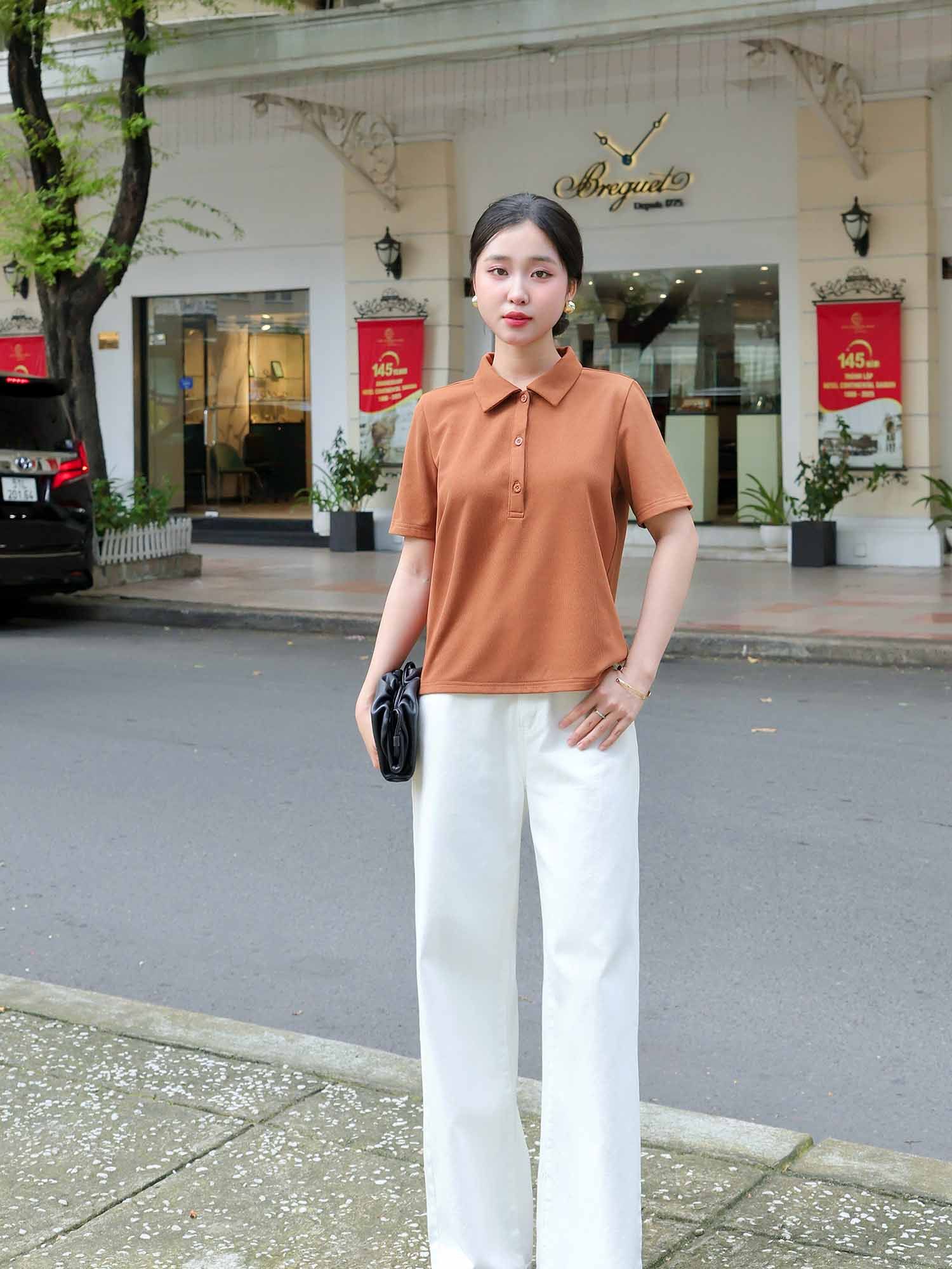  Áo thun polo dệt kim 