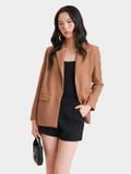  Áo blazer form cơ bản tay dài 2 túi 