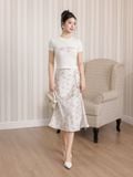  Áo babytee in hoa lily 