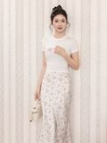  Áo babytee in hoa lily 