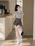  Quần ngắn form A thắt dây xỏ hạt 