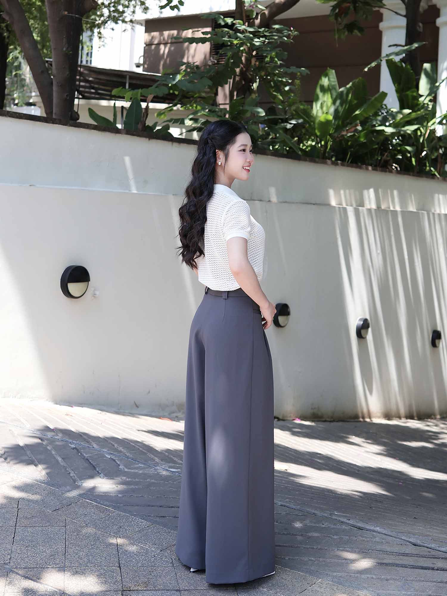 Quần tây dài ống suông